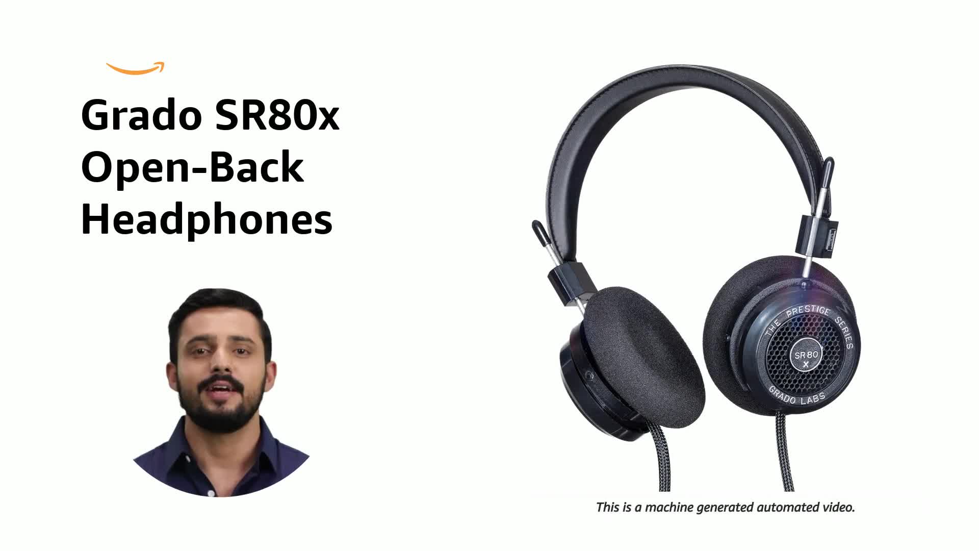 GRADO SR80x Prestige Series Wired Open Back Stereo Headphones